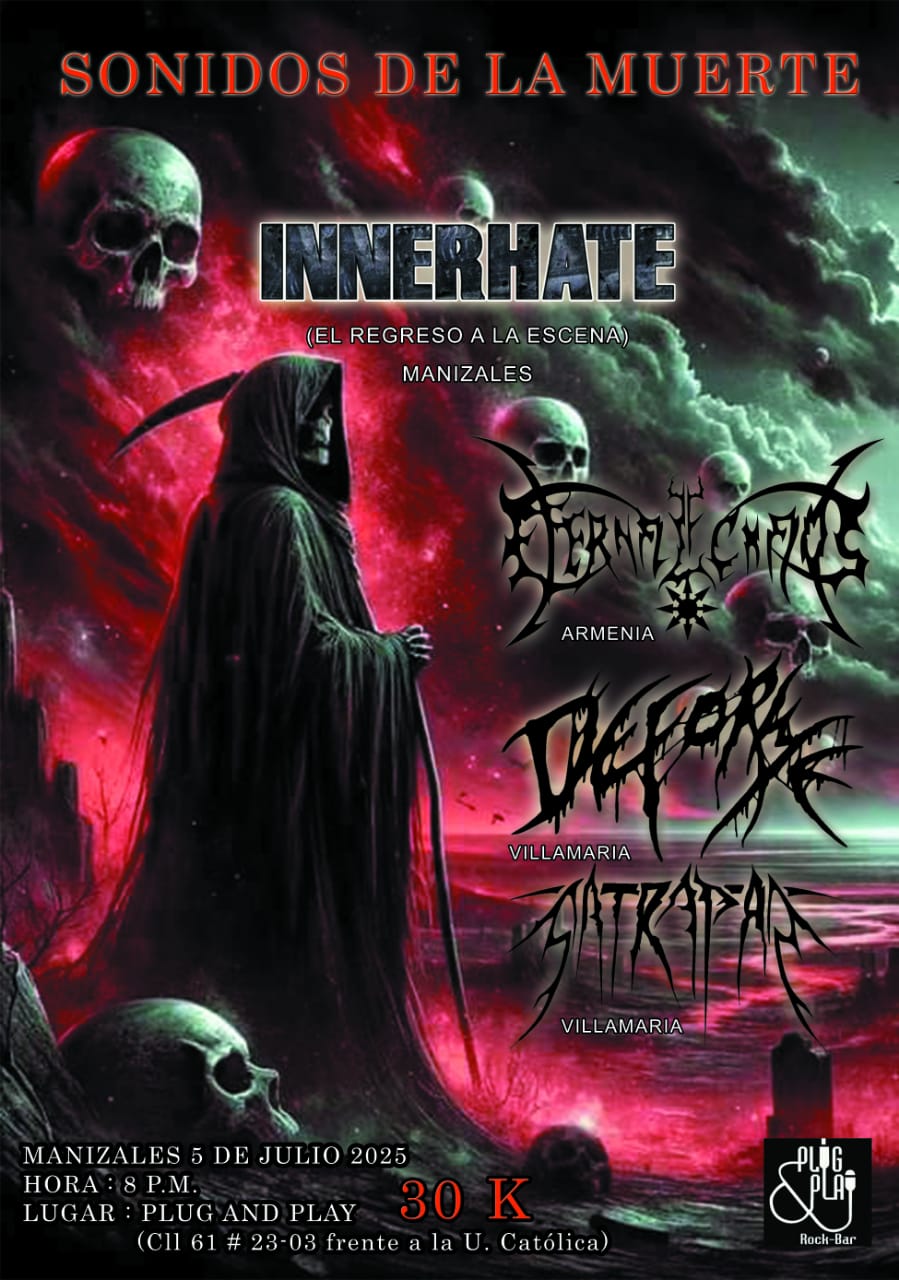 Portada de 'Sonidos de la Muerte' de Inner Hate
